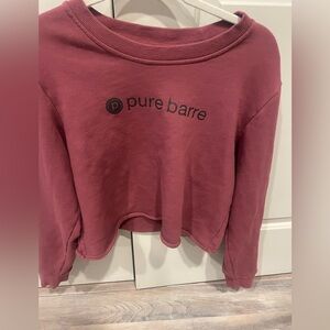 Pure barre sweatshirt